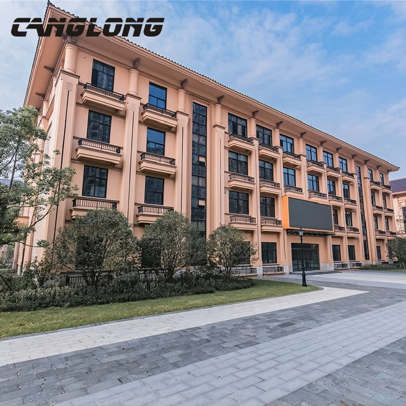 Economic Low Cost High Rise Modular Construction Metal Steel Prefabricated Industrial Commercial House Office Prefab Prefabricated Steel Structure Building