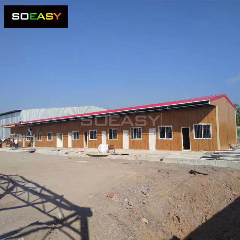 Tempory Oil Field Prefabricated Modular Man Camp Building Construction Site Accommodation