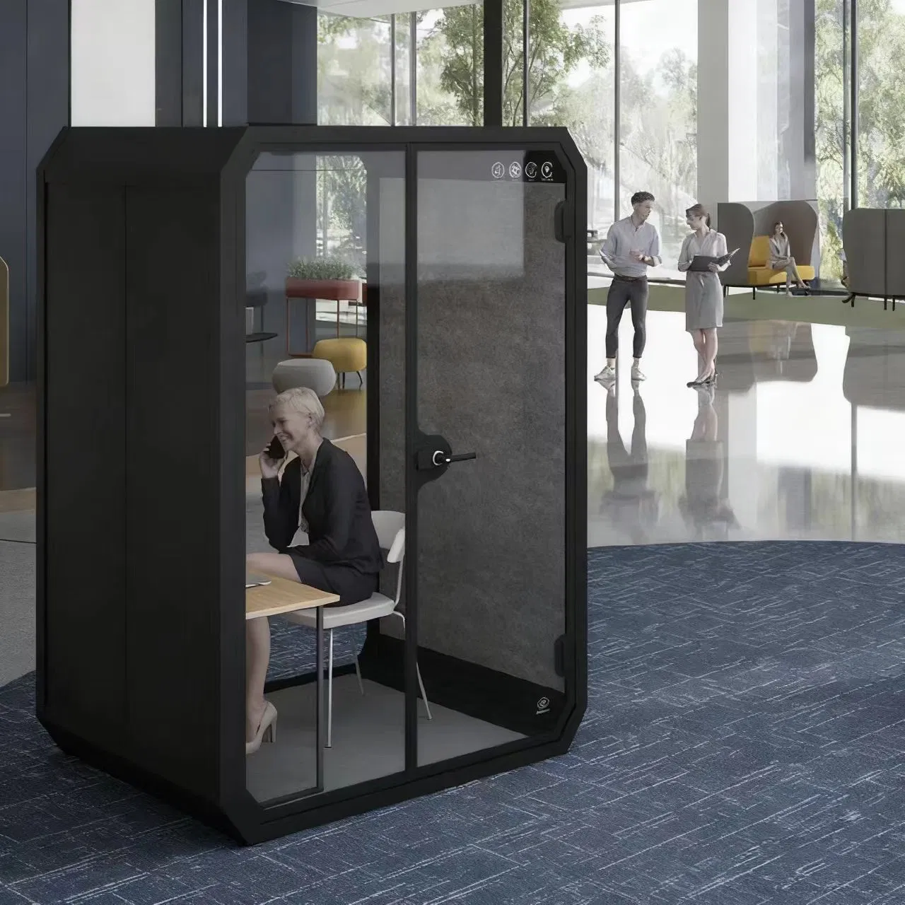 Quick Easy Installation Container Working Mobile Portable Office Integrated Housing