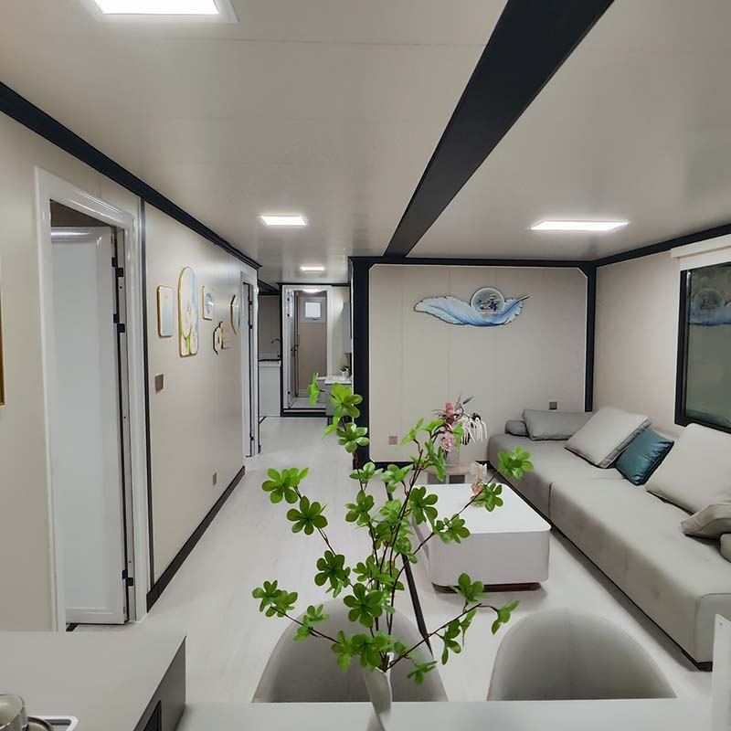 Turnkey Tiny Modular House 20FT Foldable Prefab Container Home Modern Relief Solution From Manufacturer