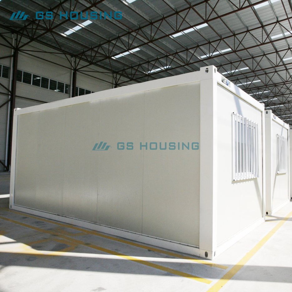 Fast Installation Temporary GS Housing Dormitory Living Flat Pack Container House 2 Storey Container House Turnkey Container House