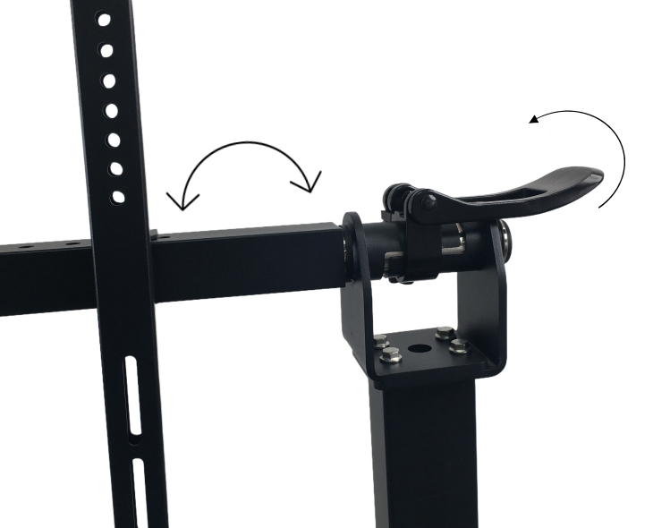 Compact Pneumatic Wellness Stand for Home, 360 Rotating Design