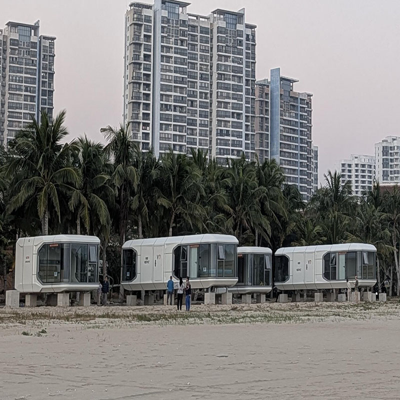 Mobile Modular Capsule House for Residential &amp; Commercial Use