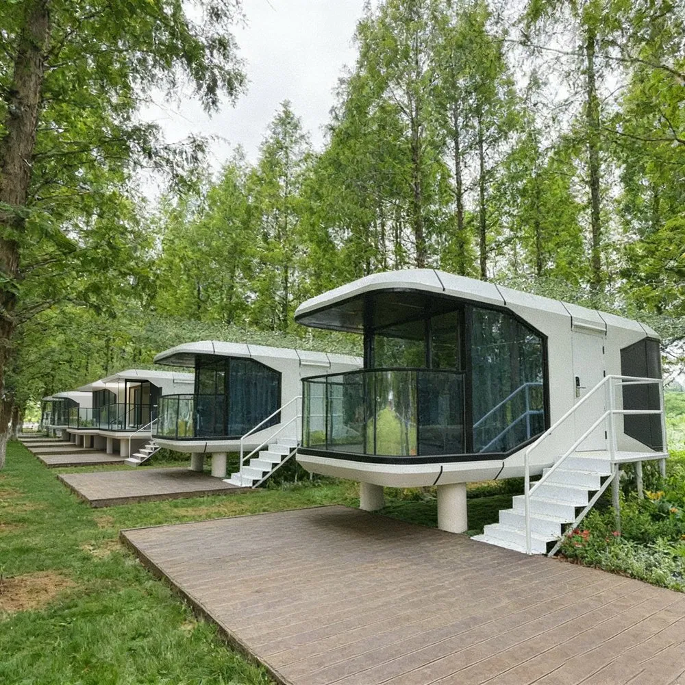 36sqm Marscabin Two Bedroom Prefab Modular House Prefabricated Capsule Home for Resort &amp; Hospitality Projects