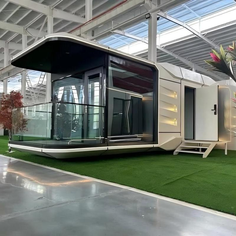 Eco-Friendly Customized Modular Space Capsule Houses for Sustainable Living Worldwide