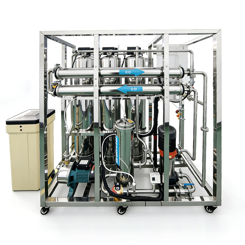 Industrial 500lph Reverse Osmosis Water Treatment Machine Cost Machine Purification System Water Treatment Equipment RO System RO System Water Treatment P