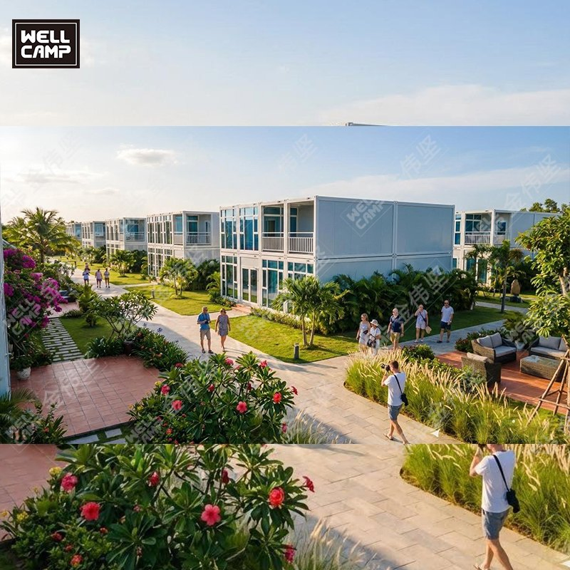 Flat Pack Container House Resort Accommodation for Eco-Tourism &amp; Holiday Villas