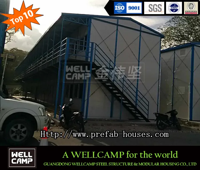 Labor Camp Dormitory Steel Structure Building Labor Accommodation
