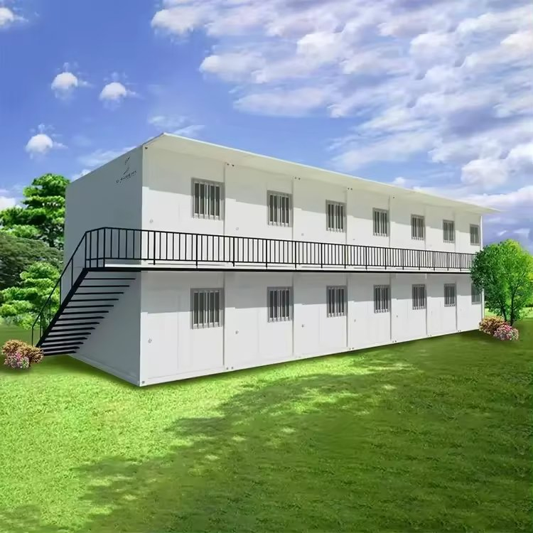Modular Customized Acoustic Panel Prefab House Steel Structure Container Home
