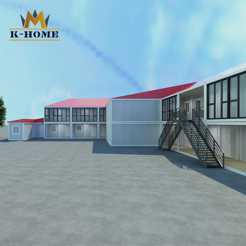 2-Storey Modular Container Student Accommodation