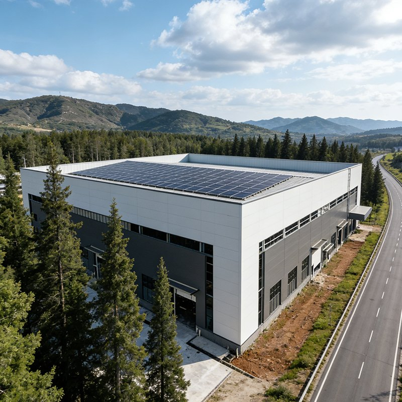 Four Storey Steel Frame Building for Apartment Complex &amp; Office Tower with High Rise Construction &amp; Mixed Use Design