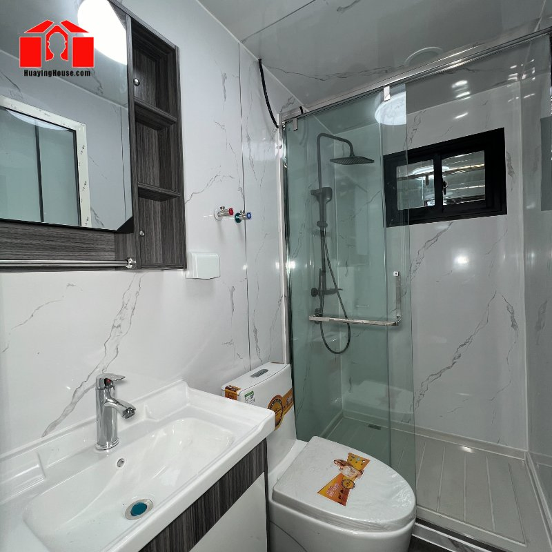 20FT New Luxury Modern Prefab Foldable Modular Mobile Living Portable Movable Turnkey Tiny Prefabricated Shipping Expandable Container Home Mobile Folding House