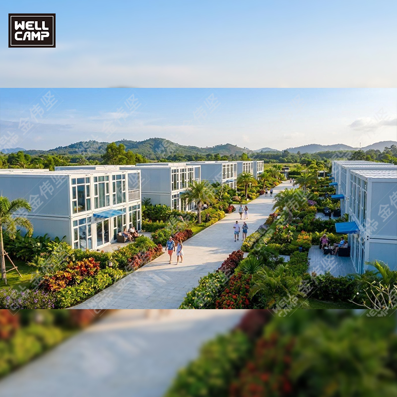 Flat Pack Container House Resort Accommodation for Eco-Tourism &amp; Holiday Villas