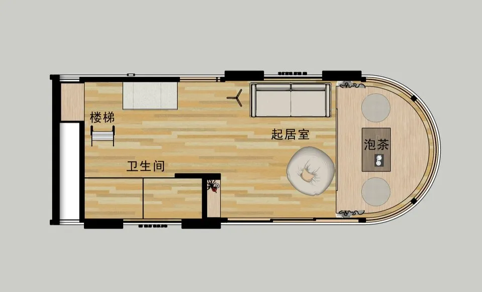 Interior Layout View 1