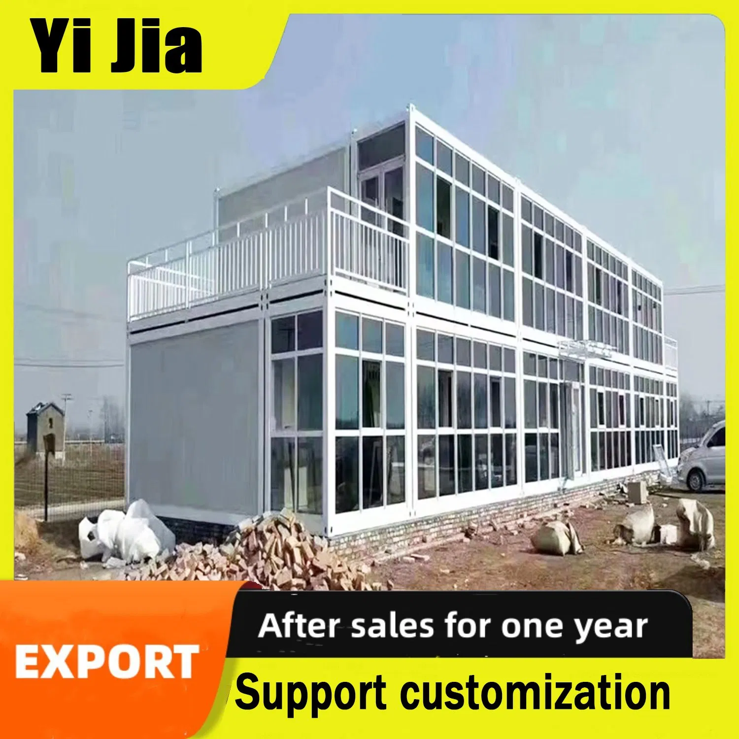 Manufacturer of Prefabricated Integrated Housing for Office Container Houses Made in China