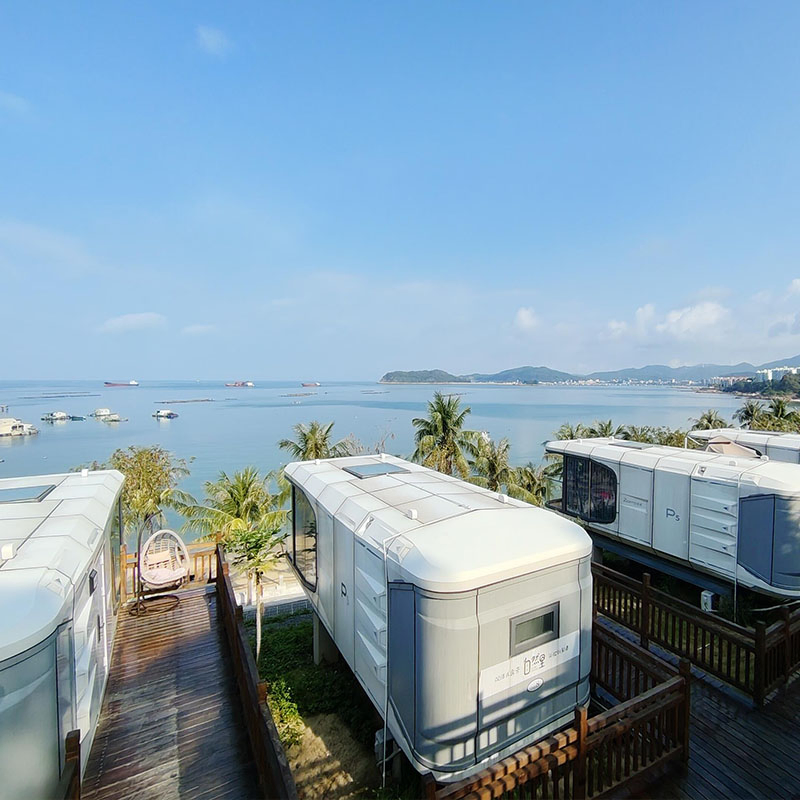 Factory Customize Eco-Friendliness/Easily Movable Recreation Room/RV/Seaside Holiday Home Modular House