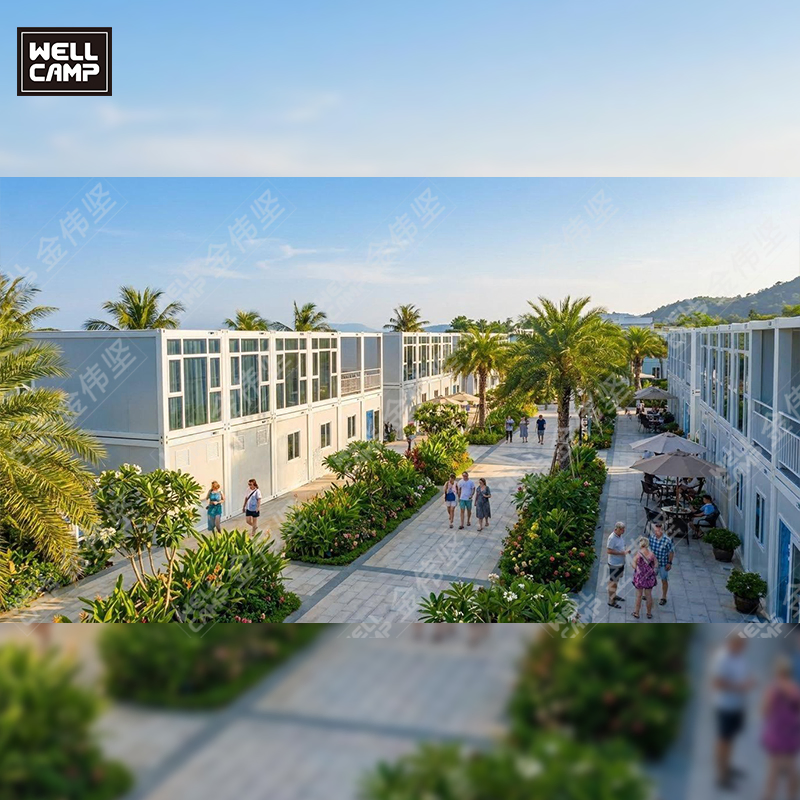 Flat Pack Container House Resort Accommodation for Eco-Tourism &amp; Holiday Villas