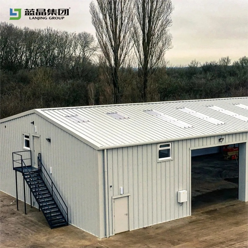 Hot-DIP Galvanized Eco-Friendly Modular High Rise Steel Structure Building Prefabricated House Design