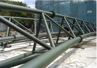 Modular Residential Buildings\Steel-Framed Apartment Buildings\Alloy Pedestrian Bridges\Combines Safety with Sleek, Modern Design.