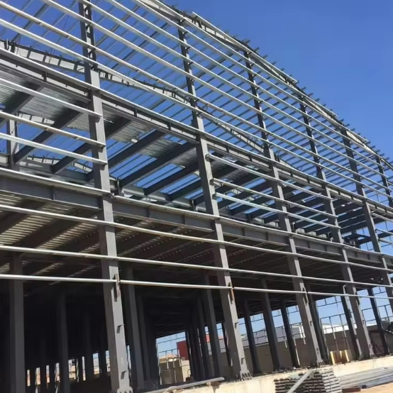 Prefabricated Steel Frame Structure Building Multi-Story Steel Apartment Buildings Multi-Story Steel Structure Factory Building for Mixed-Use Industrial Operati