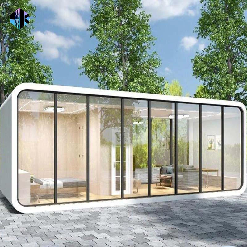Modular Apple Capsule House for Rapid Deployment Hospitality Units