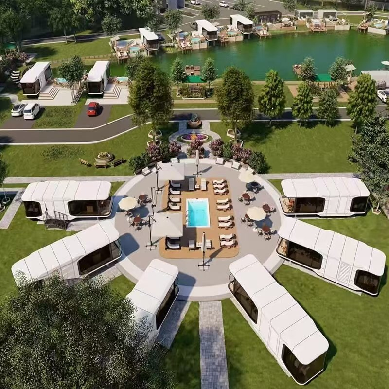 Sustainable Ai Modular Space Capsule House for Eco-Conscious Buyers