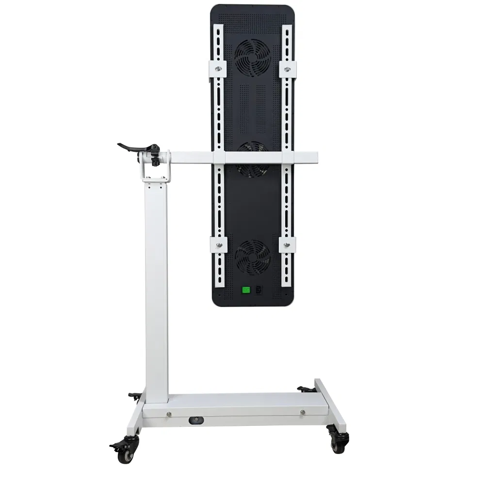 Horizontal Motorized Stand for Light Therapy Panel Floor Stand for Red Light Therapy Panel