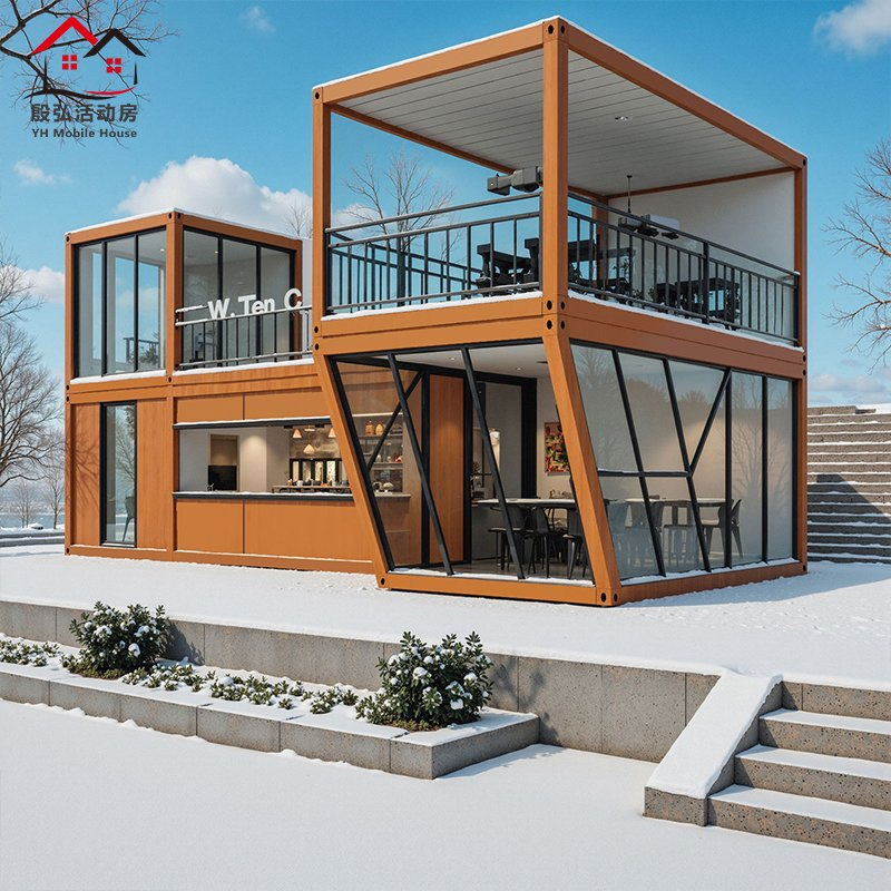 Akay Modern Insulated Holiday Custom Integrated Housing Detachable Container for Vacation Prefabricated-Building