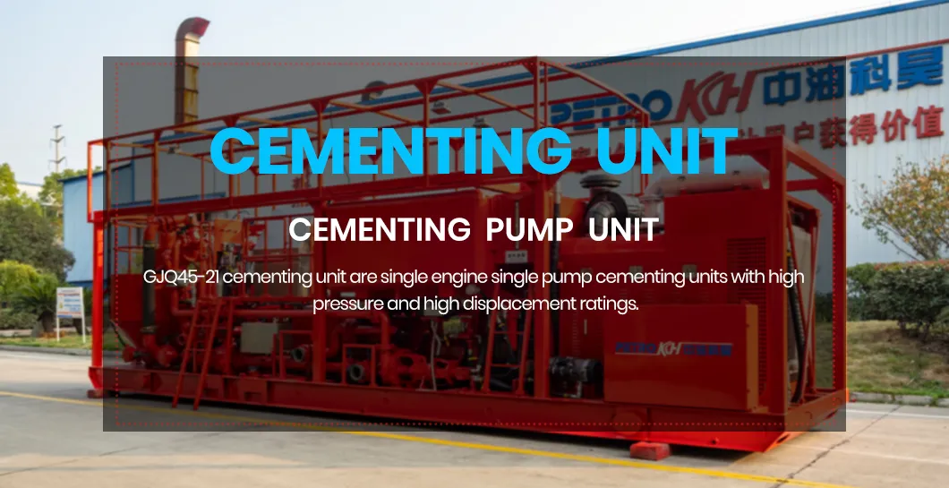 Cementing Pump Unit