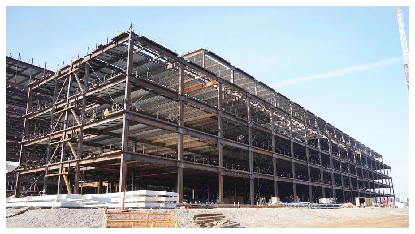 Steel Frame Detail 1