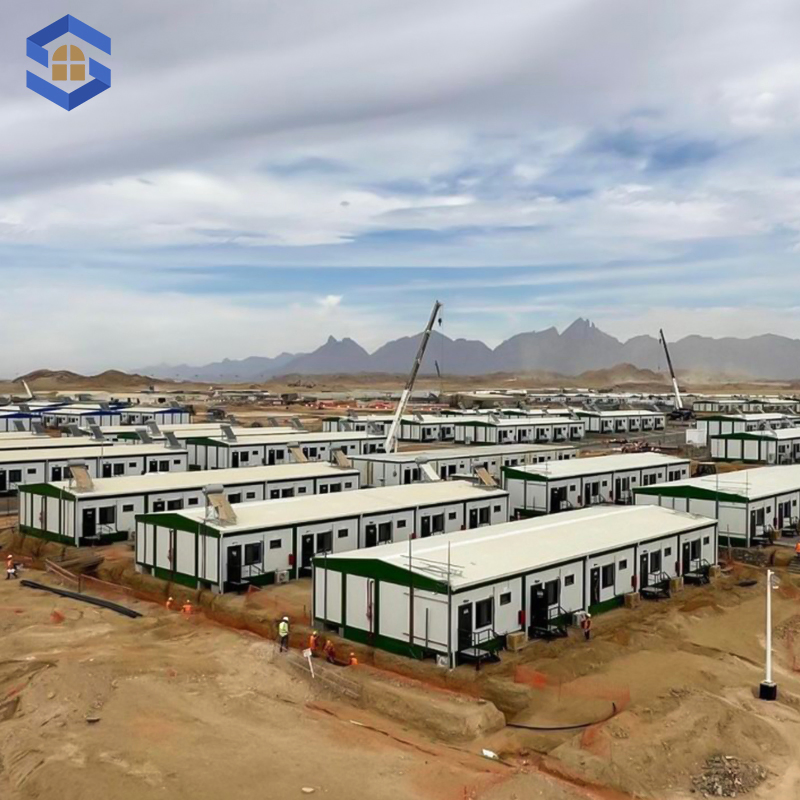 Factory Low Cost Portable Assembling Integrated Modular Apartment Prefab Container Home Housing