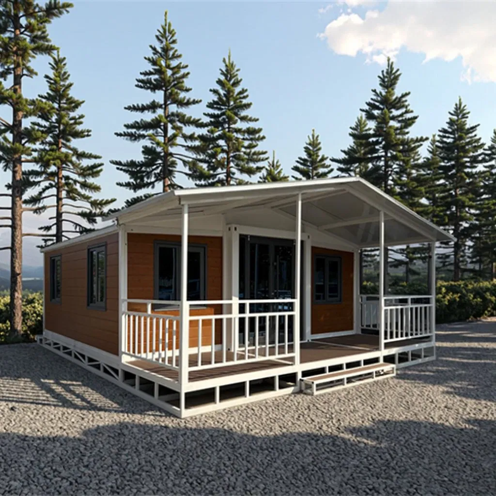 Expandable Modular Acrylic Apartment Building for Mobile Hospitality