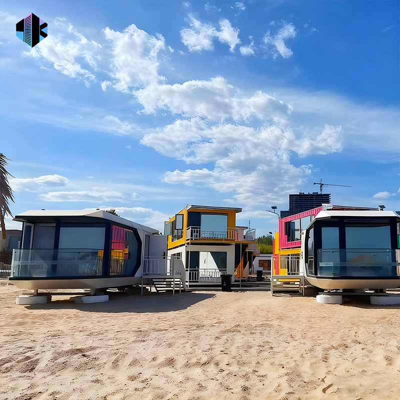 High-Quality Bespoke Integrated Kitchen and Bathroom Modular Space Capsule Homes