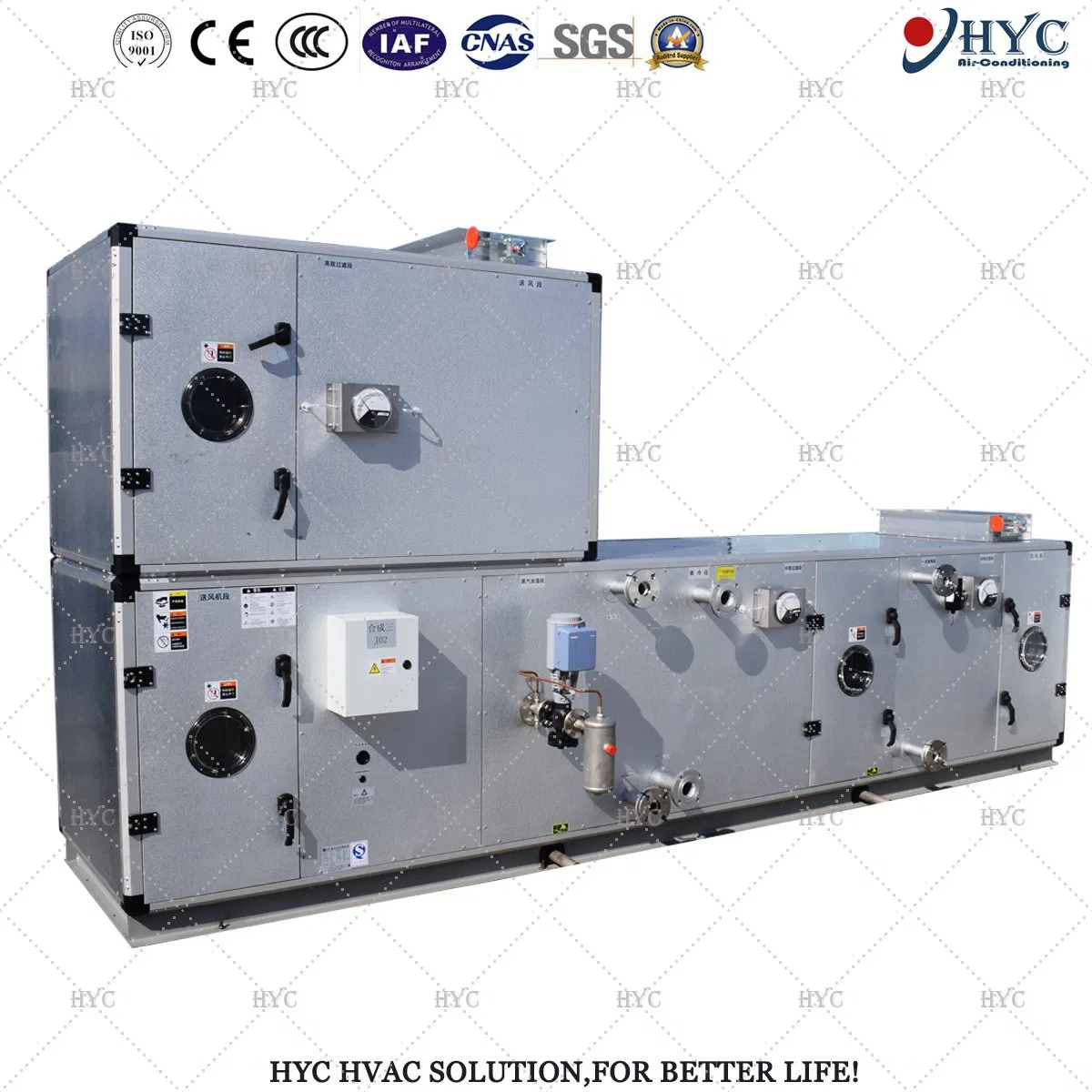 Hospital /Operating Room/Laboratory Modular Medical Ahu Clean Room Fresh Air Handling Unit (Heat Recovery)