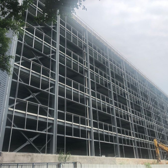 Prefabricated Steel Frame Structure Building Multi-Story Steel Apartment Buildings Multi-Story Steel Structure Factory Building for Mixed-Use Industrial Operati