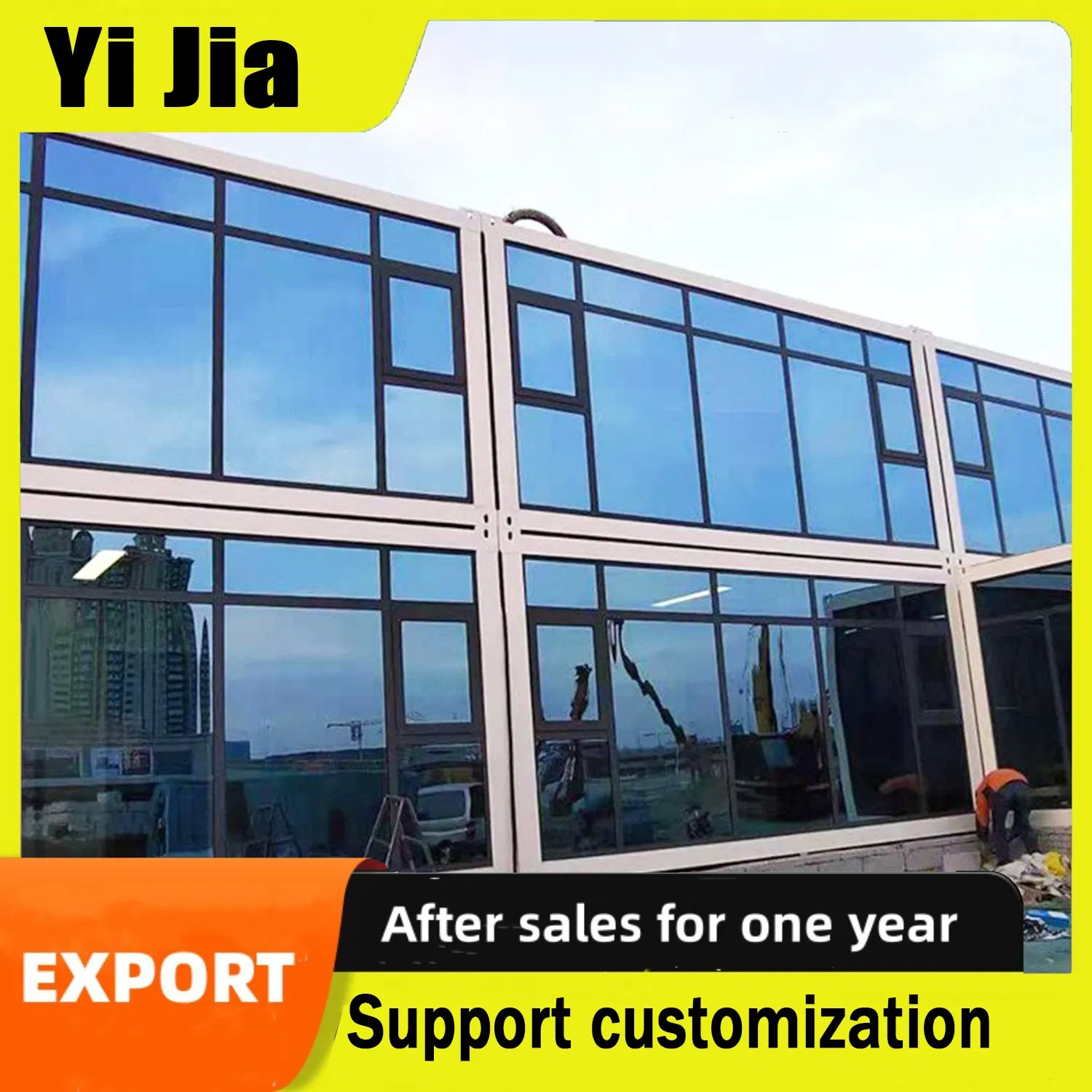 Manufacturer of Prefabricated Integrated Housing for Office Container Houses Made in China