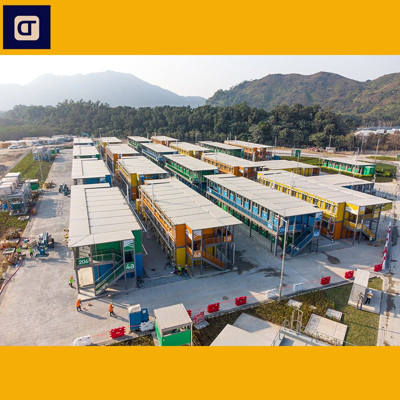 High-Rise Pre-Engineered Fabricated House Modular Light Steel Structure House Building