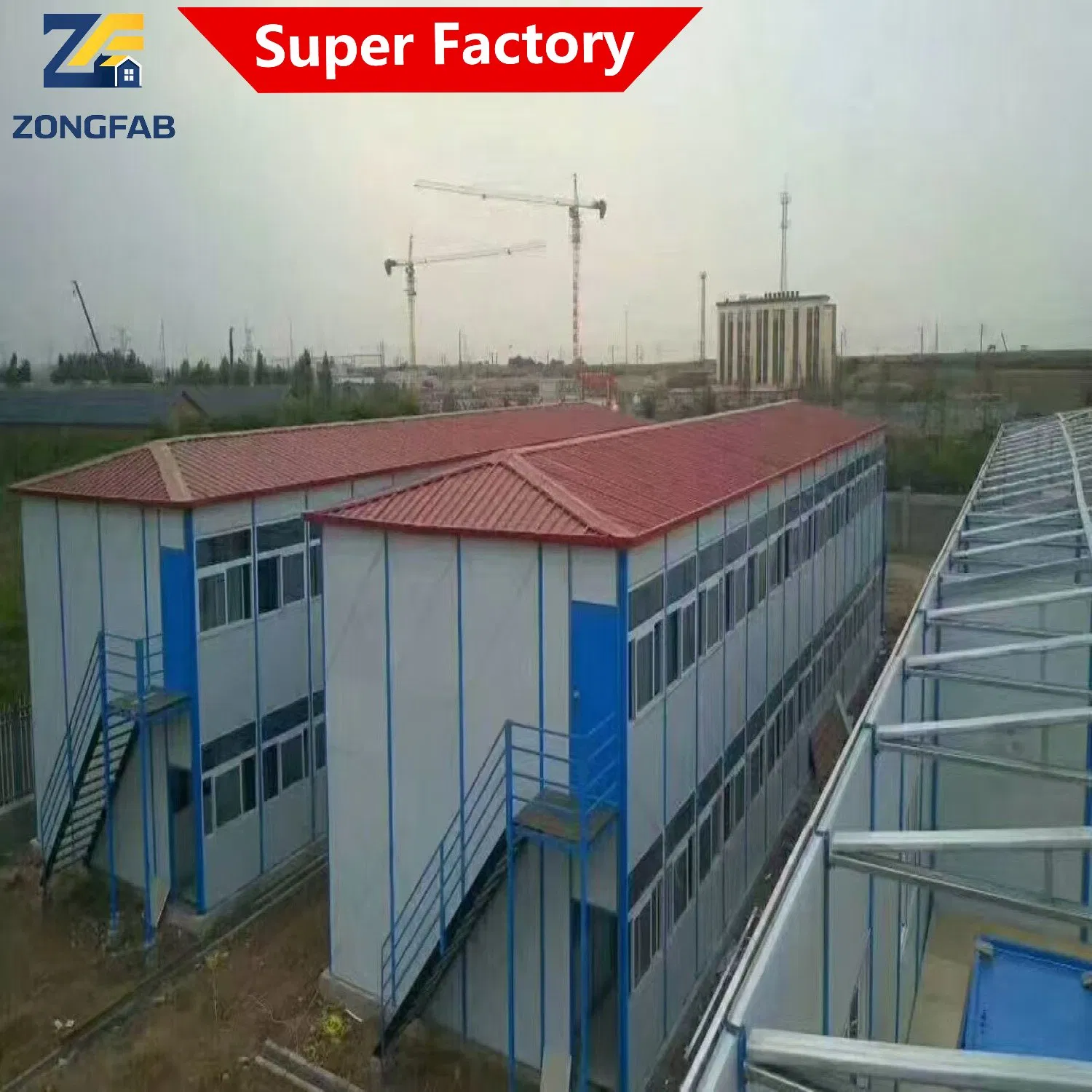 Modular Sandwich Panel Cabin for Temporary Workforce Housing and Construction Site Offices