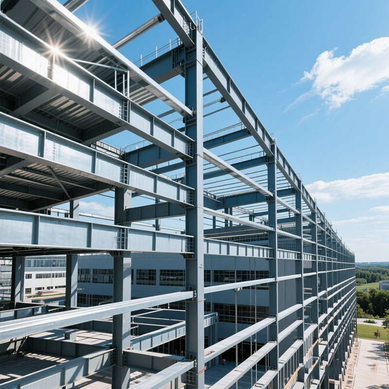 Economic Low Cost High Rise Modular Metal Prefabricated Steel Frame Structure Building