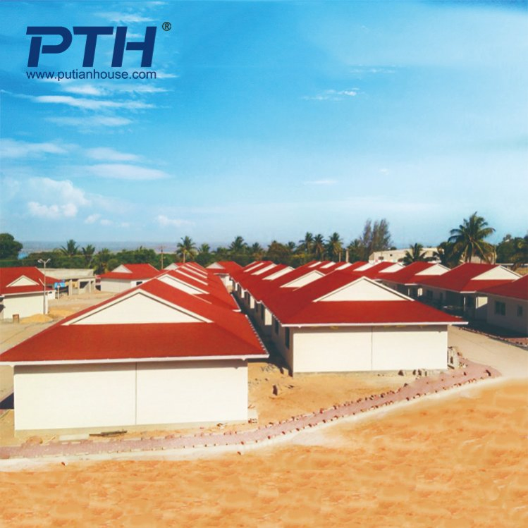 2021 Economical Double-C Structure House as Prefab Modular Luxury Apartment Building