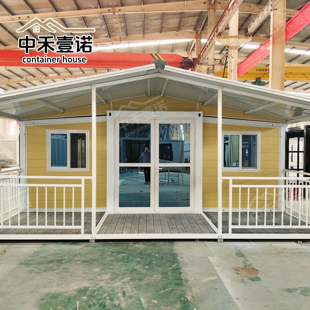 Eco Friendly Anti Earthquake Windproof Double Wing Folding Room for Temporary Housing