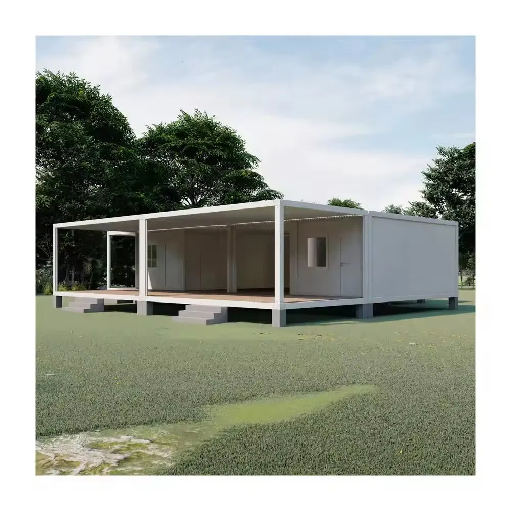 Modular Customized Acoustic Panel Prefab House Steel Structure Container Home