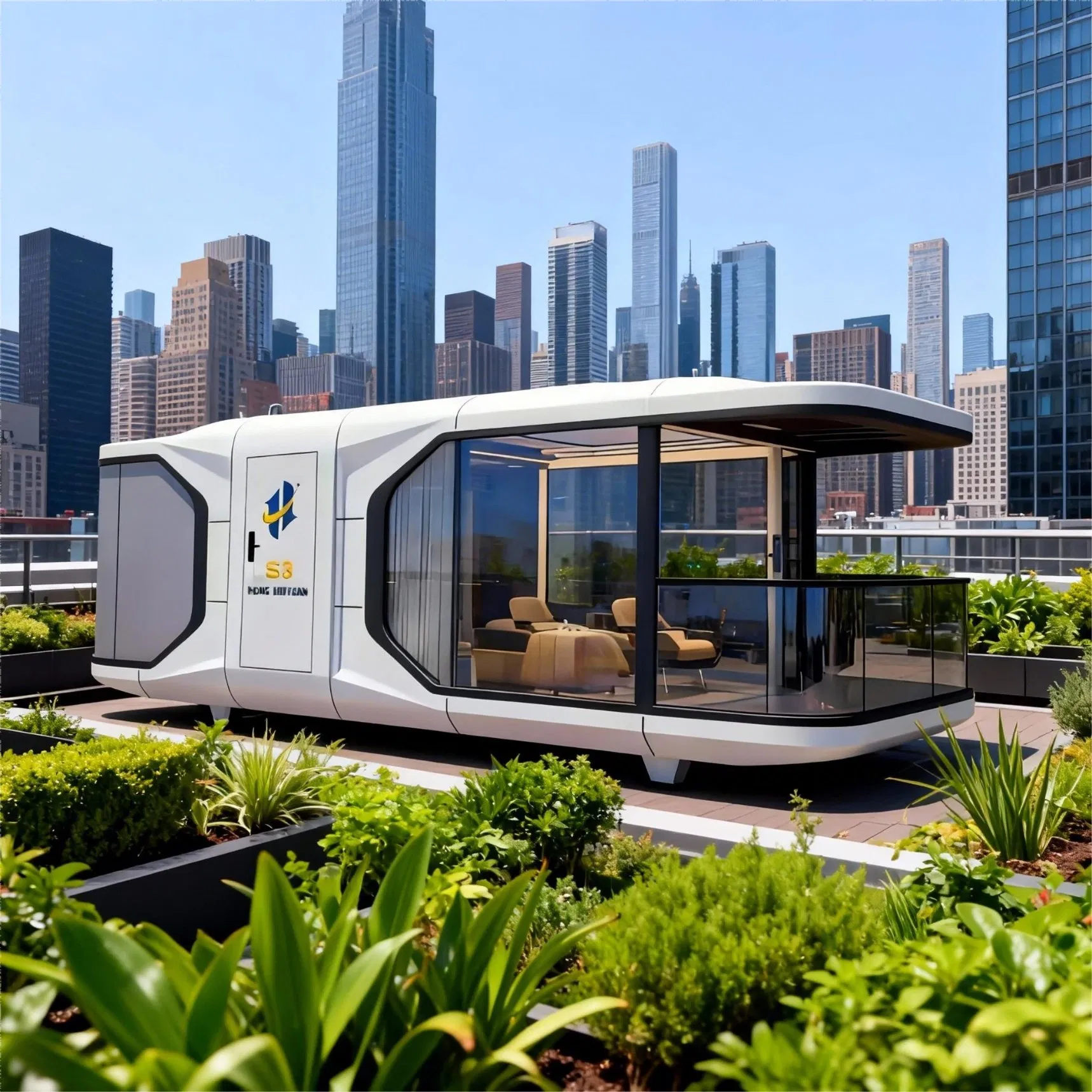 PVC Prefab Expandable Relief Capsule House - Smart Modular Eco Shelter