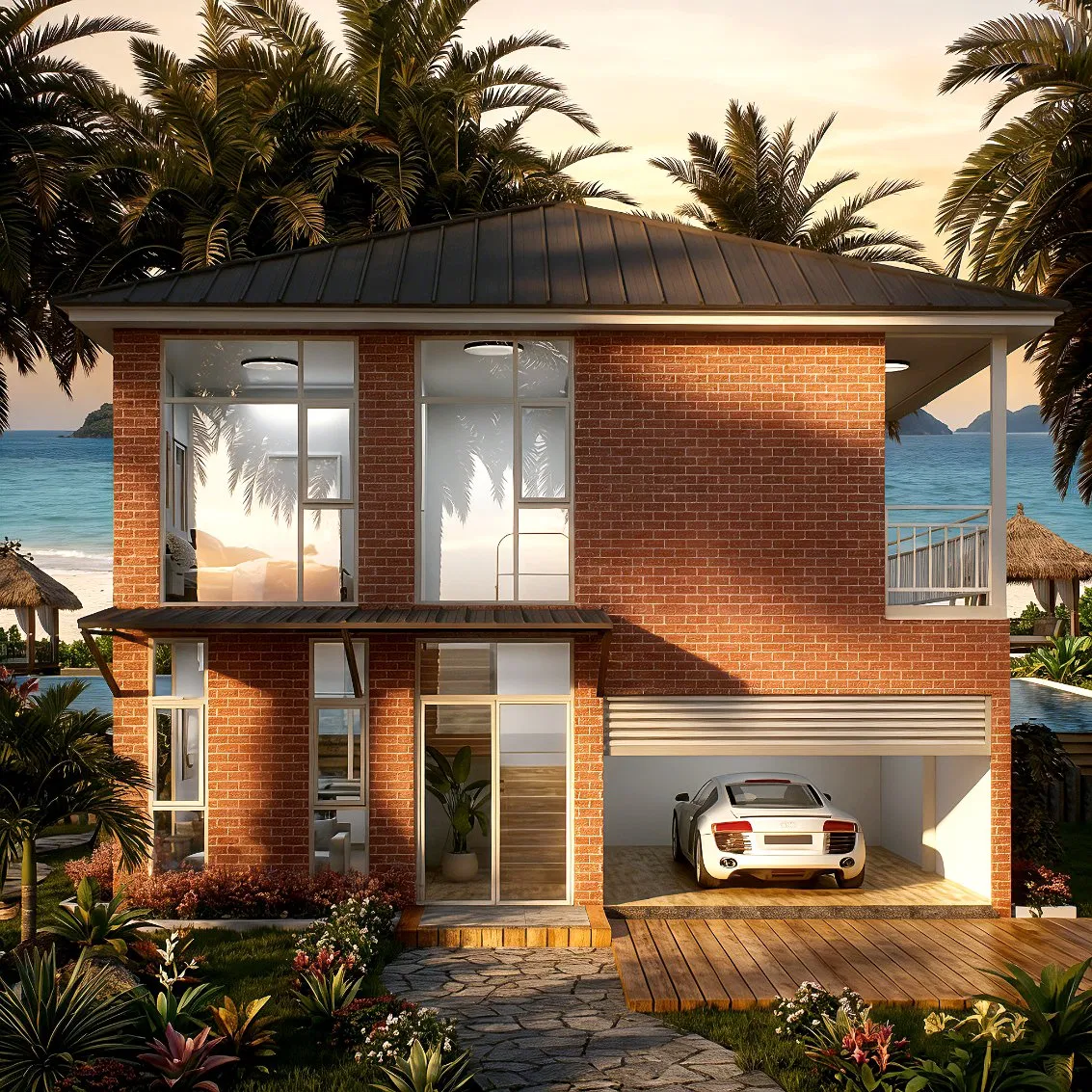 Akay Earthquake-Resistant Thermal Insulation Casa Prefabricada Modular Container House Mobile Home