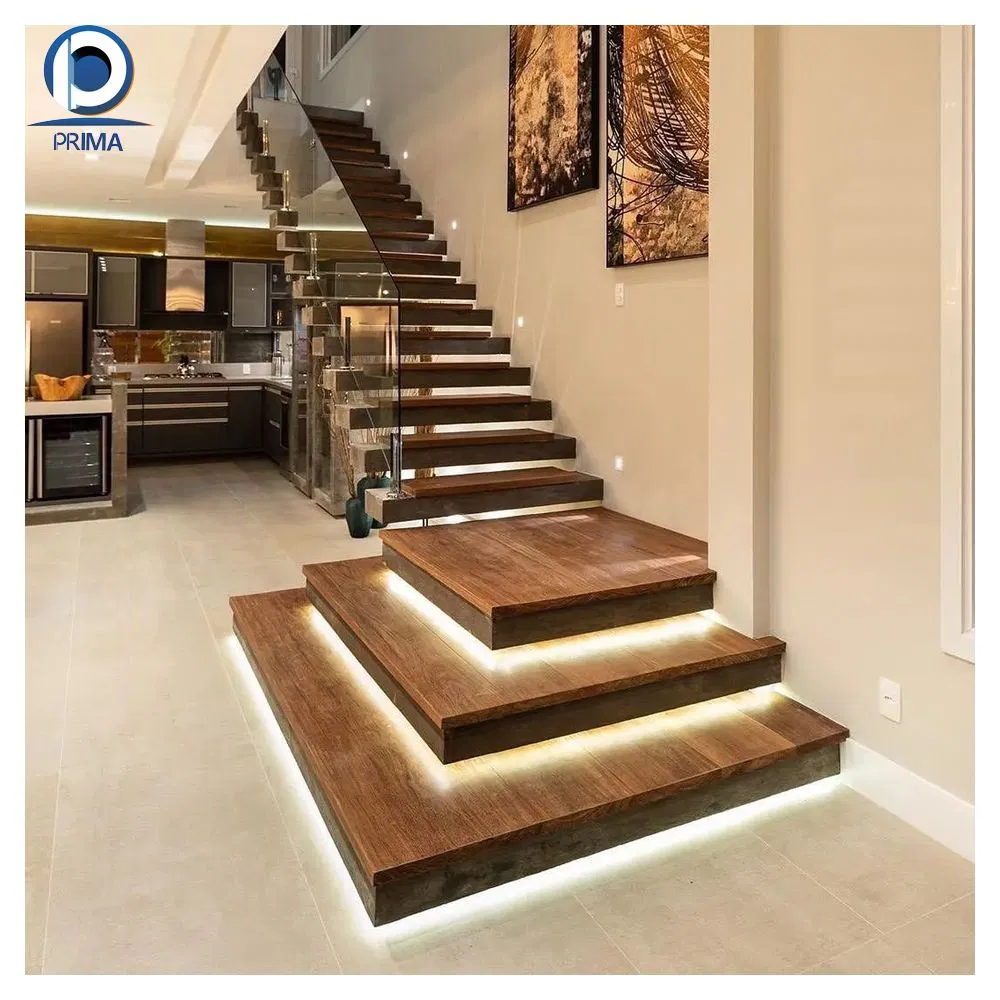 Prima Sustainable Modular Stair Systems with Rubber Treads &amp; Powder-Coated Aluminum Frames