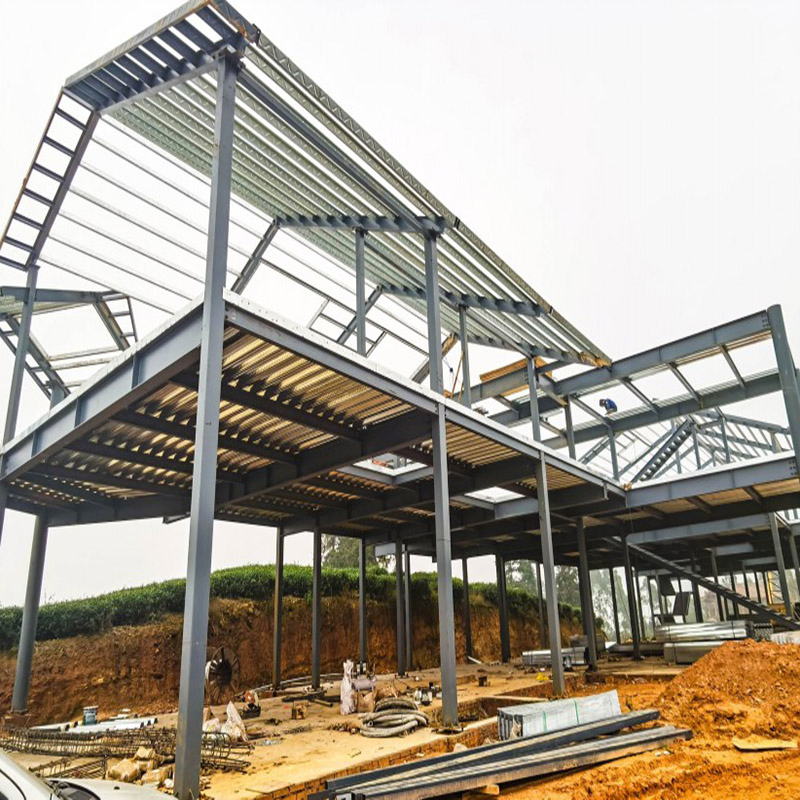 Economic Low Cost High Rise Modular Metal Prefabricated Steel Frame Structure Building