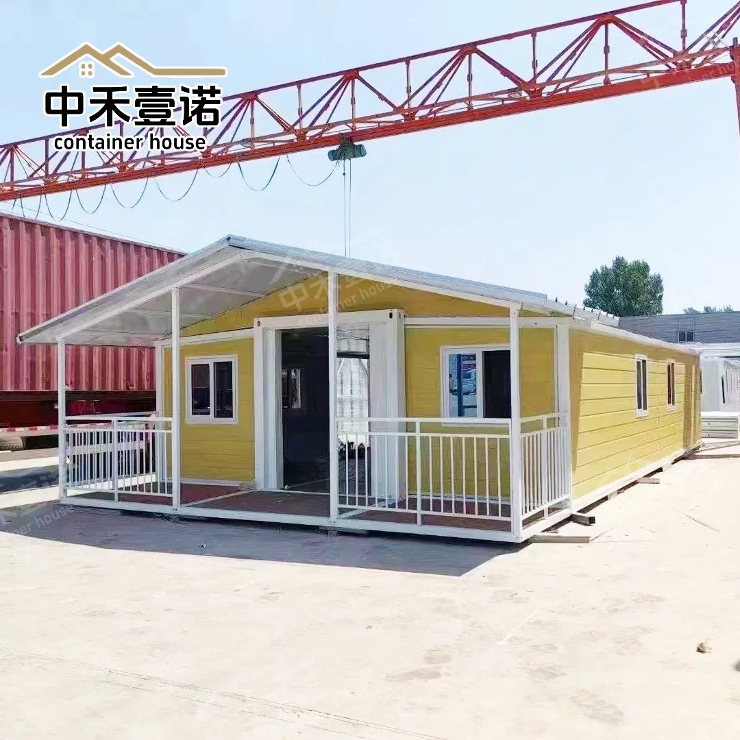 Eco Friendly Anti Earthquake Windproof Double Wing Folding Room for Temporary Housing