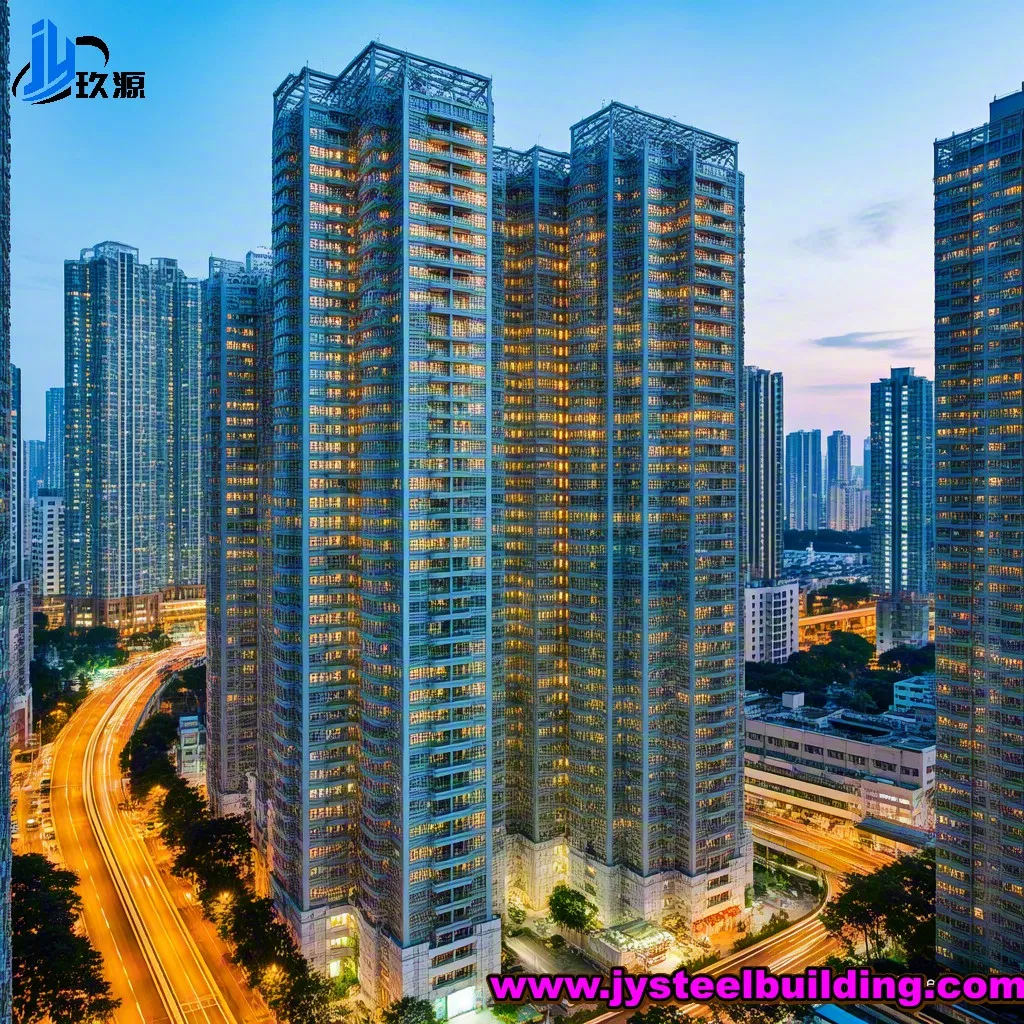 Cost-Effective Modular High-Rise Hotel-Apartment Hybrid Buildings with Flexible Layout Configurations