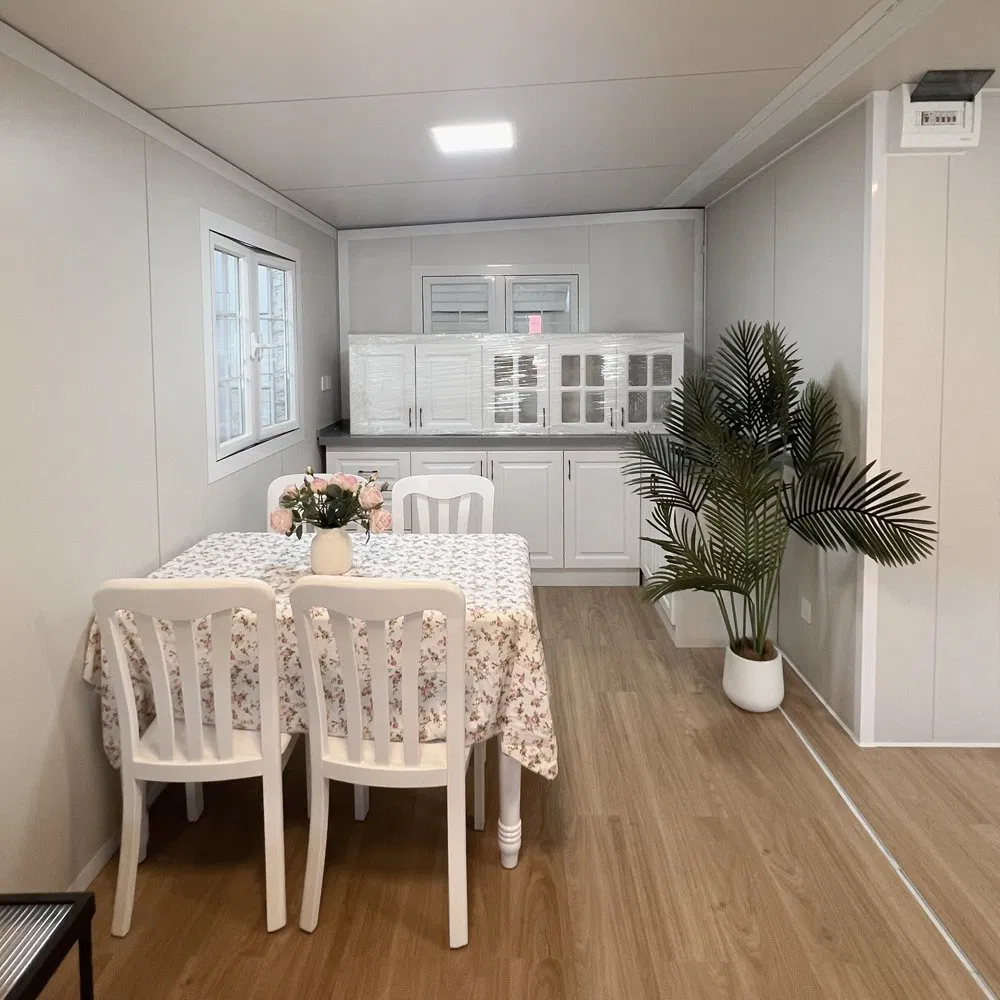 Expandable Container House Sliding Wall System for Temporary Office/Workshop Space Prefab House Foldable House