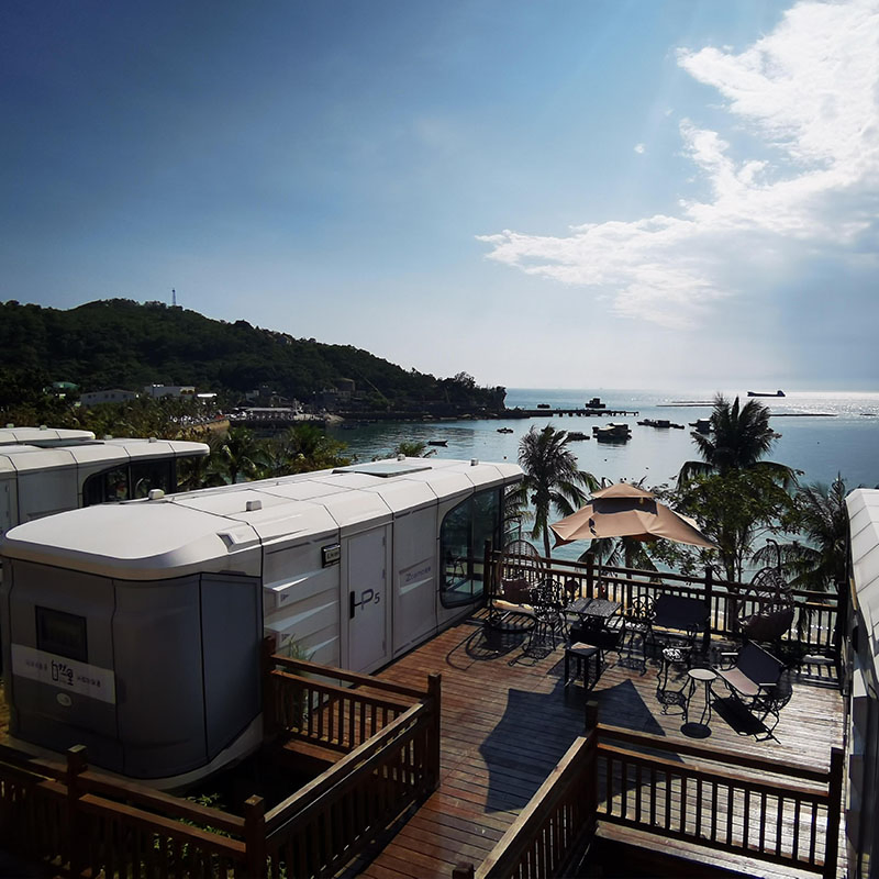 Factory Customize Eco-Friendliness/Easily Movable Recreation Room/RV/Seaside Holiday Home Modular House